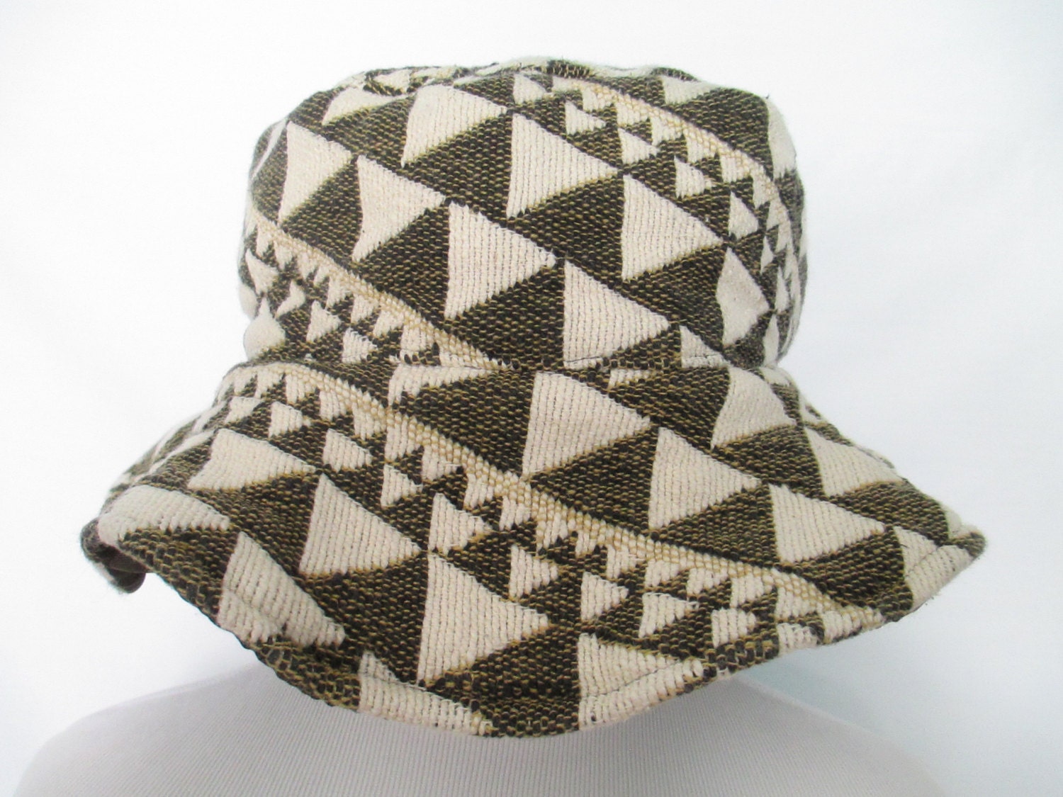 Vintage Funky Bucket Hat Boho Hat Hippie Hat Festival Hat
