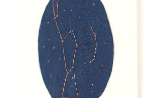 ORION CONSTELLATION Wall Banner embroidered by TheWanderingOrion