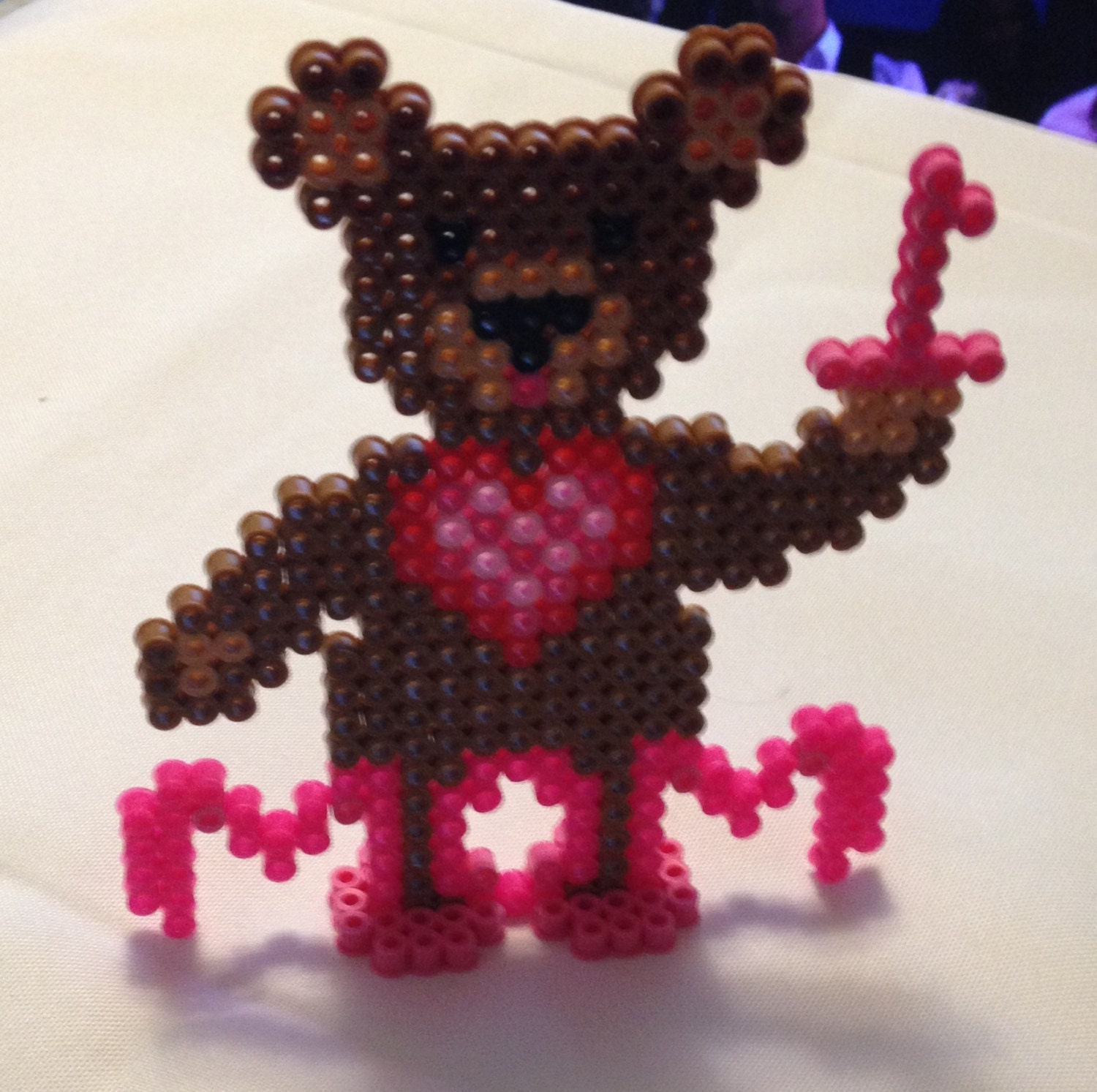 Perler Bead 3D 1 Mom Teddy Bear