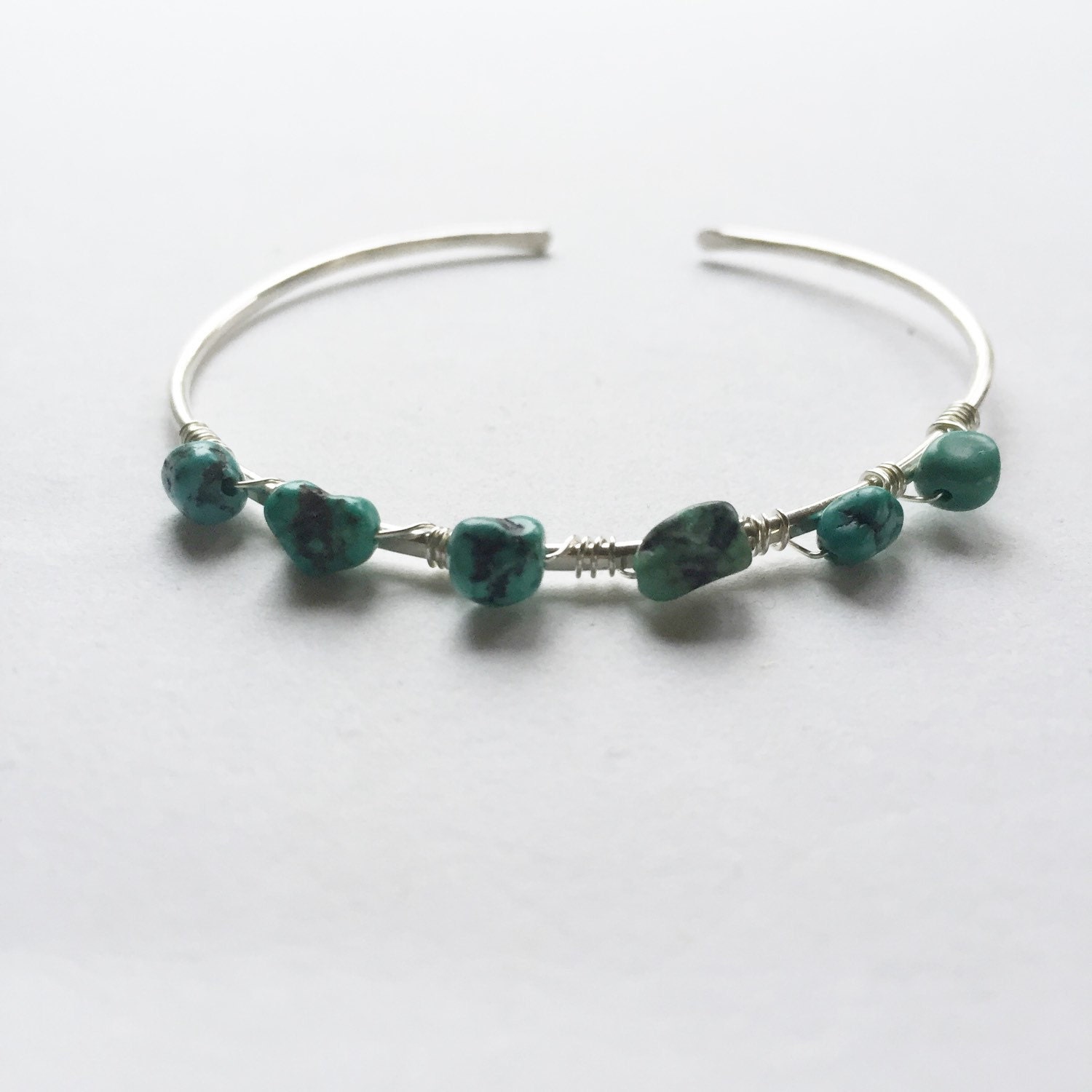 Turquoise bracelet cuff turquoise bracelet by TayTayInspired