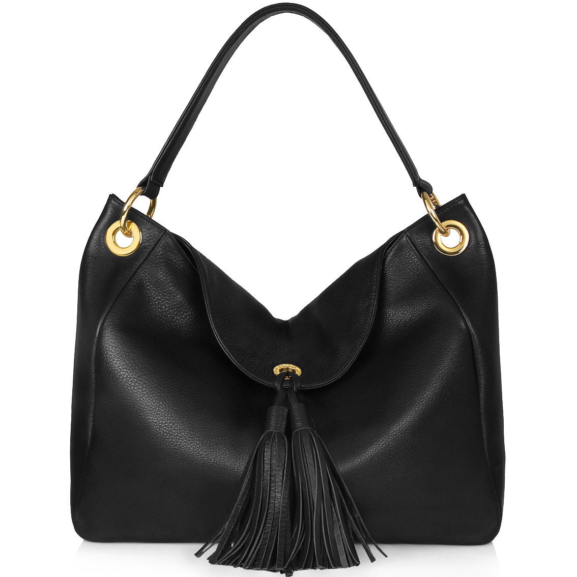 designer black hobo handbags