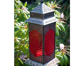 Mellah Marrakech Garden Hurricane Lanterns