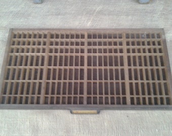 Letter Printer Press Drawer Tray Gothic