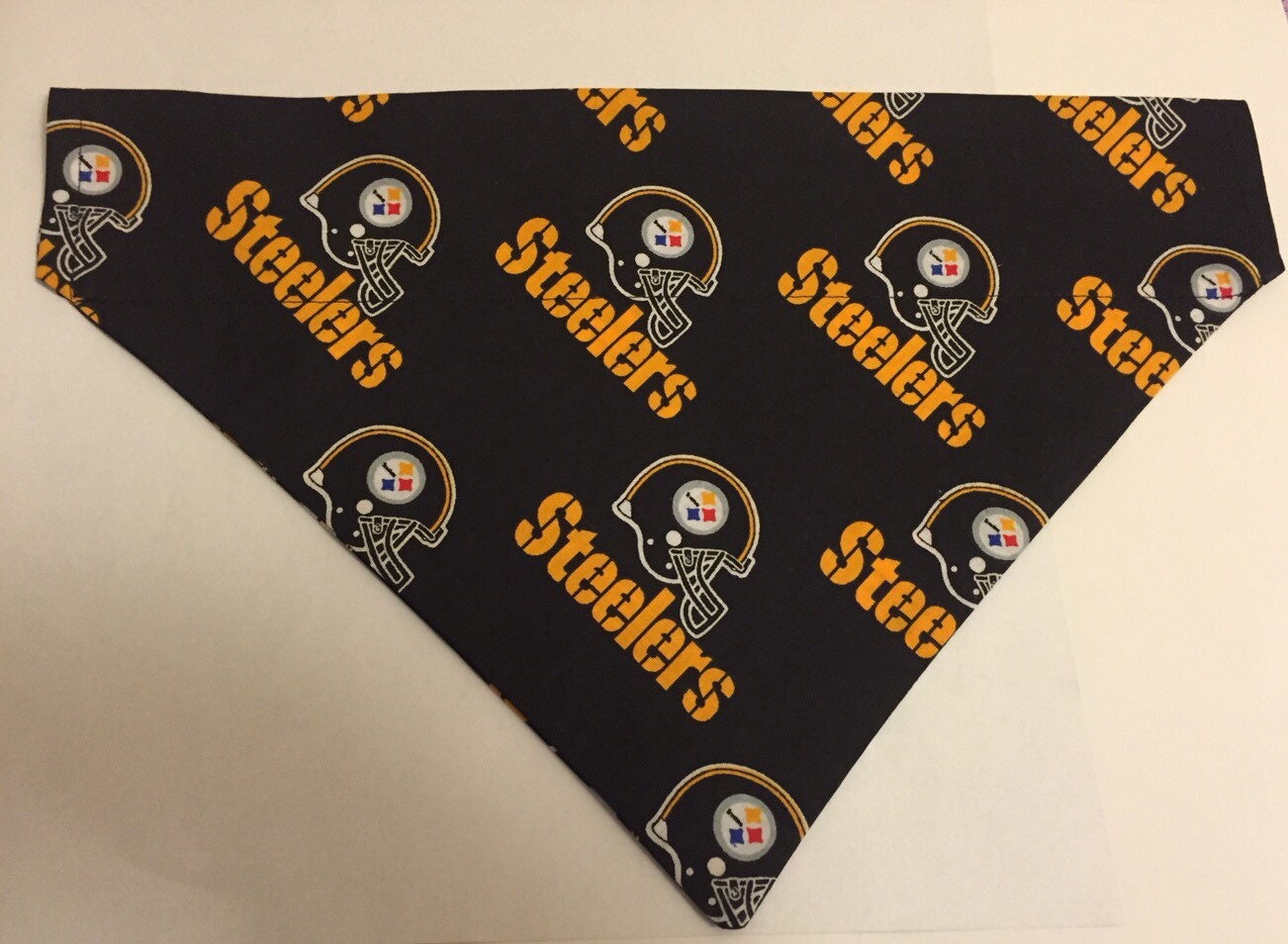 Steelers Dog Bandana
 Dog bandana NFL Pittsburgh Steelers