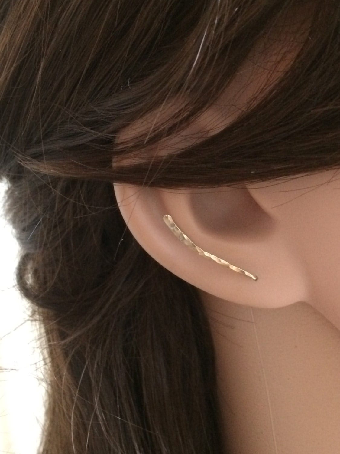 Line Earring Crawler Long Climber Earring Bar Ear Crawler