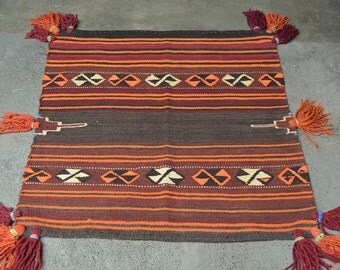 FREE SHIPPING Vintage Sofrah Tribal Kilim
