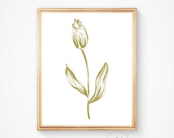 Poppy poster, Poppy wall print, Poppy decor, Poppy art, Poppy, Poppy drawing, Flower print, Botanical print, Home decor, Wall prints