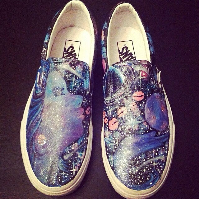 custom air brush shoes