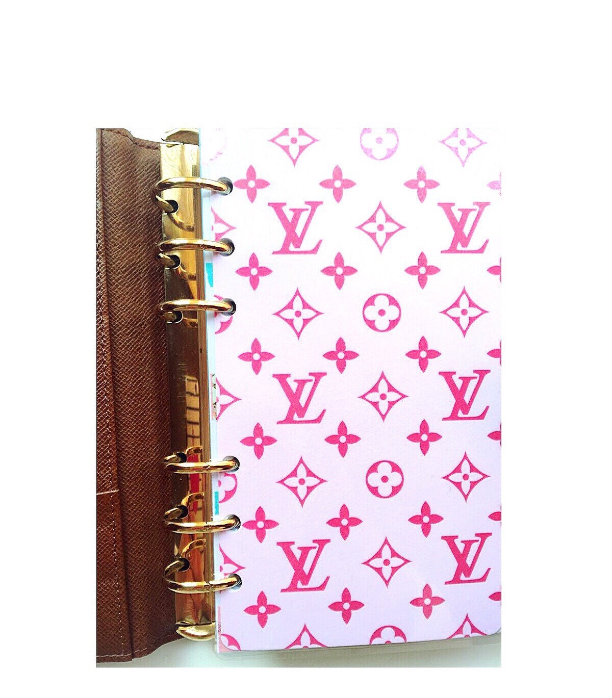 Louis Vuitton Planner Package. Dividers / inserts