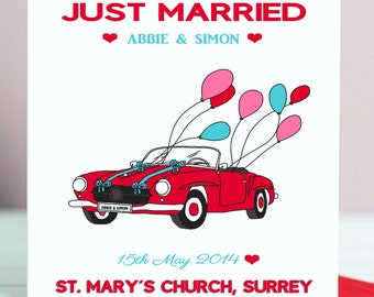 Just Married Card