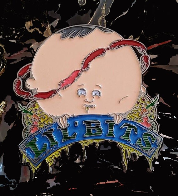 rick morty pin lil bits hat pin limited by shakedownparty rick morty pin lil bits hat pin limited by shakedownparty