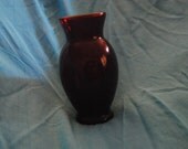 RUBY RED Depression Glass 6 1/2" Vase