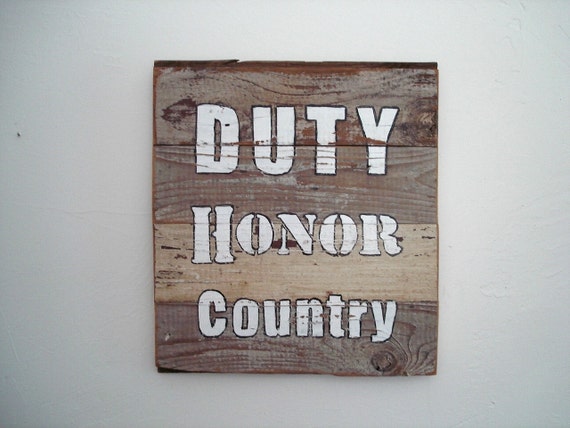 duty honor country speech