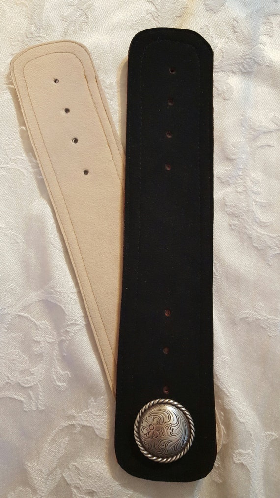 Extra Long Sand Ultrasuede Waist Extender for Western Show