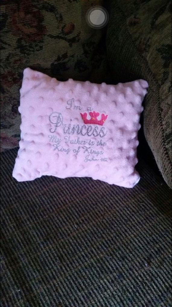Baby's first pillow by BrittanyandCo13 on Etsy
