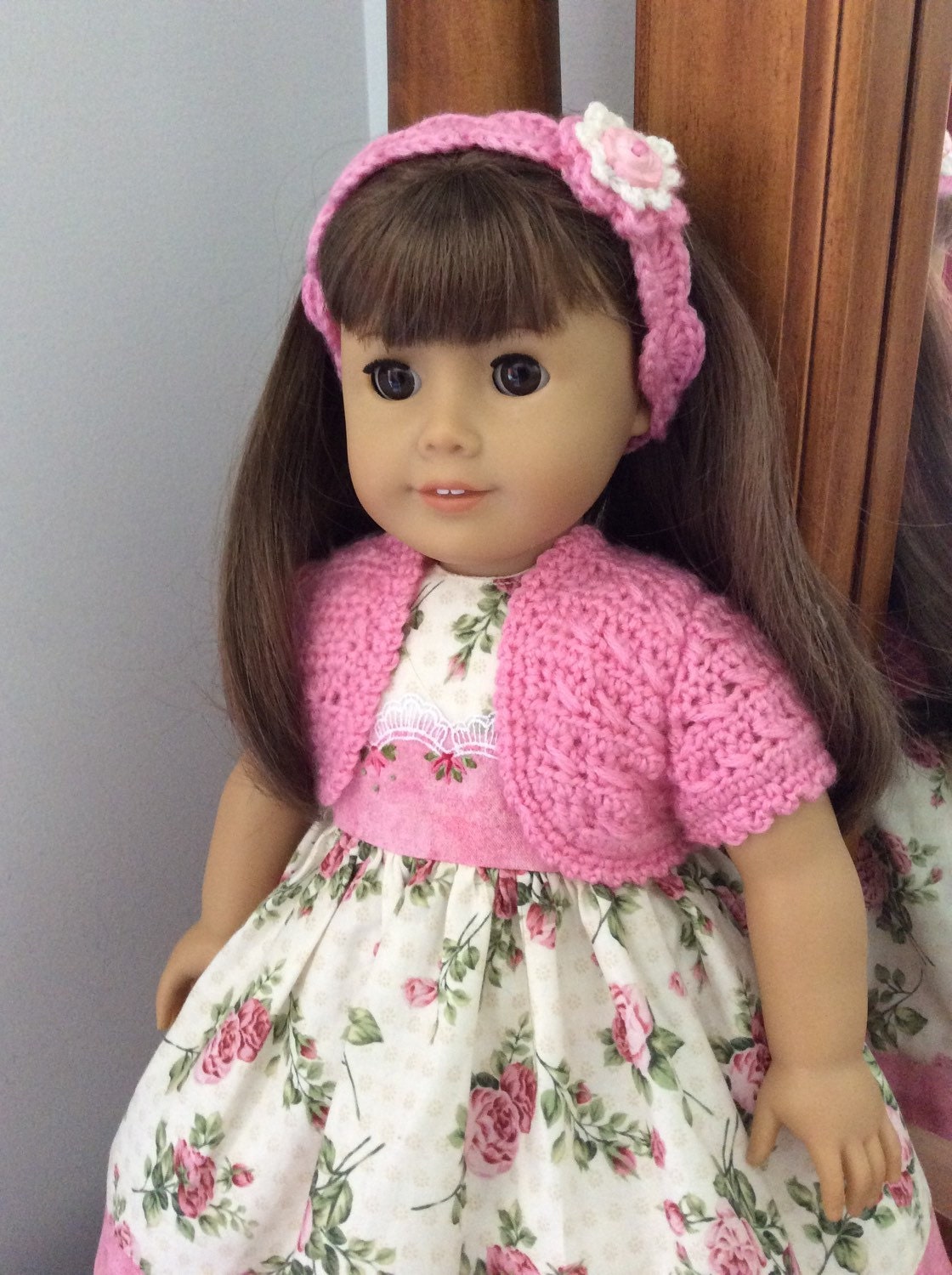 American girl dolls / Australian girl dolls dress in pink