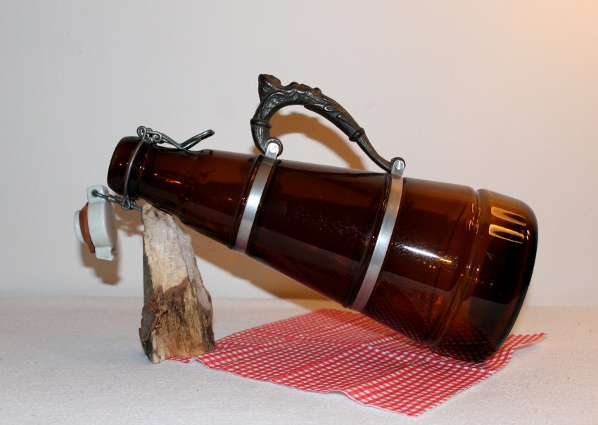 Vintage Extra Large Beer Bottle XXL German Beer 3 liter bottle