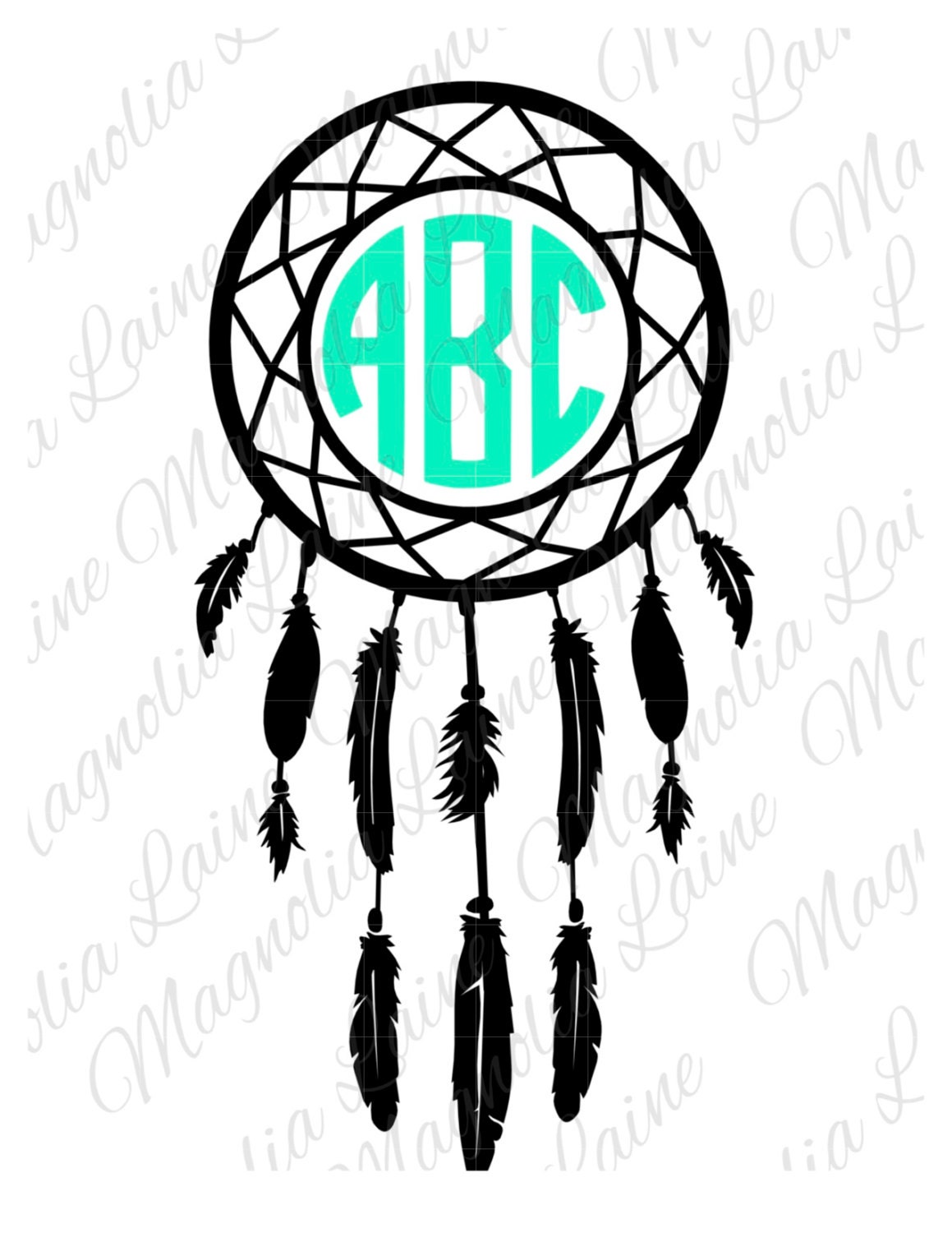 Download Monogram Dream Catcher Decal Dream Catcher by MagnoliaLaine