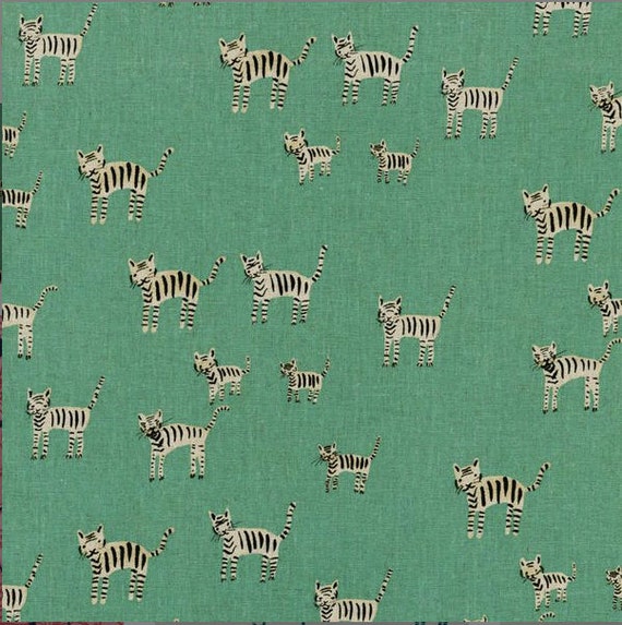 Cotton Steel Hatbox Alexia Marcelle Abegg Tigers