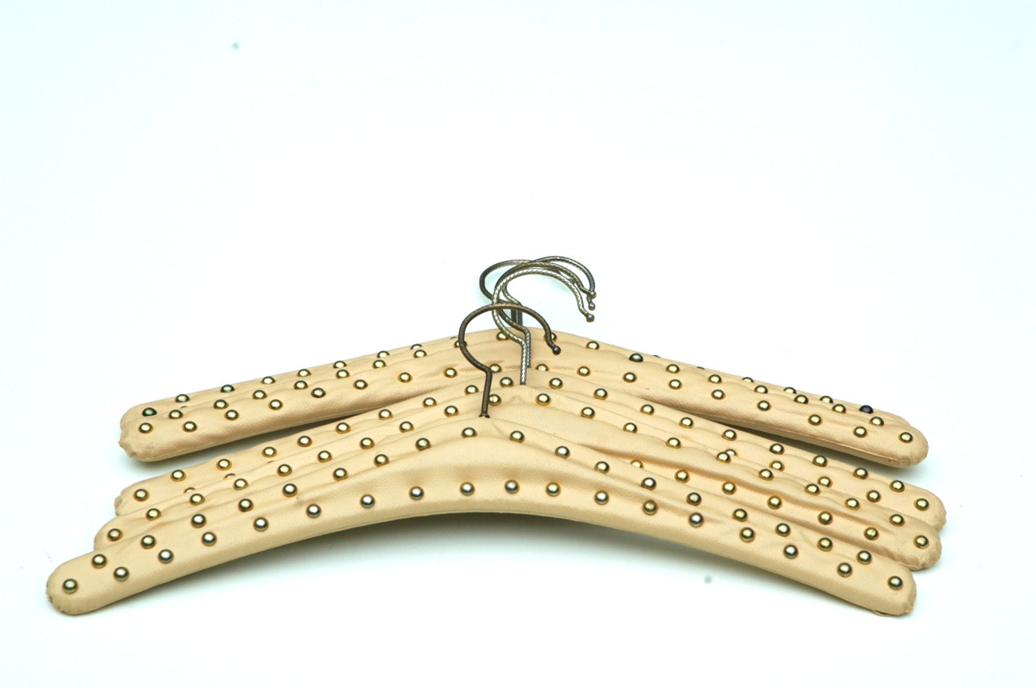 1950s retro vintage garderobe hangers. set van 5 door original20