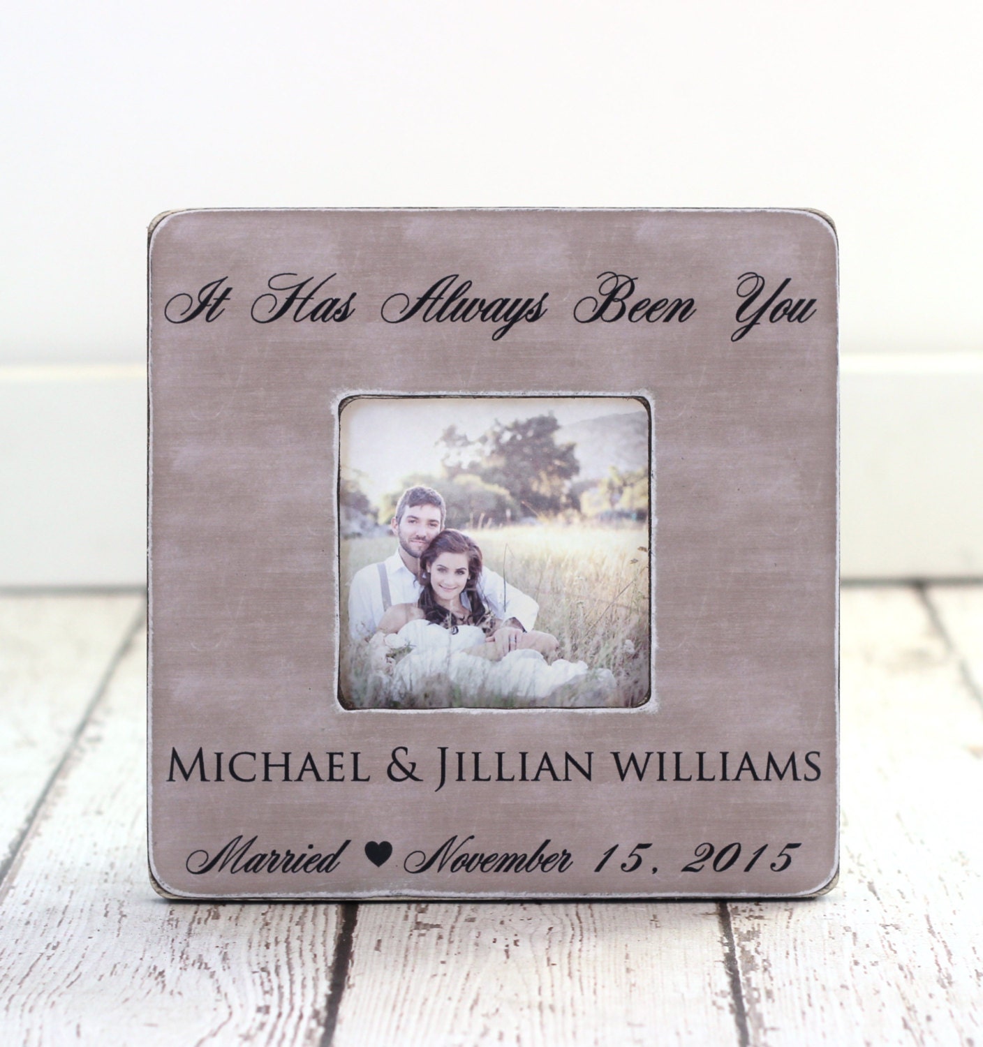 Wedding Frame Wedding Gift Personalized wedding frame