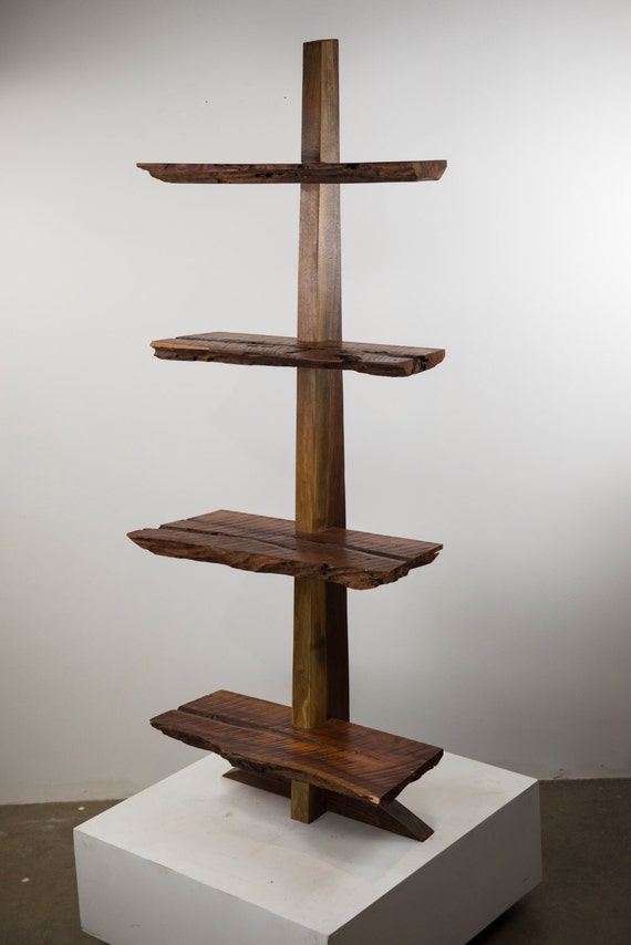 Live Edge Black Walnut Shelf