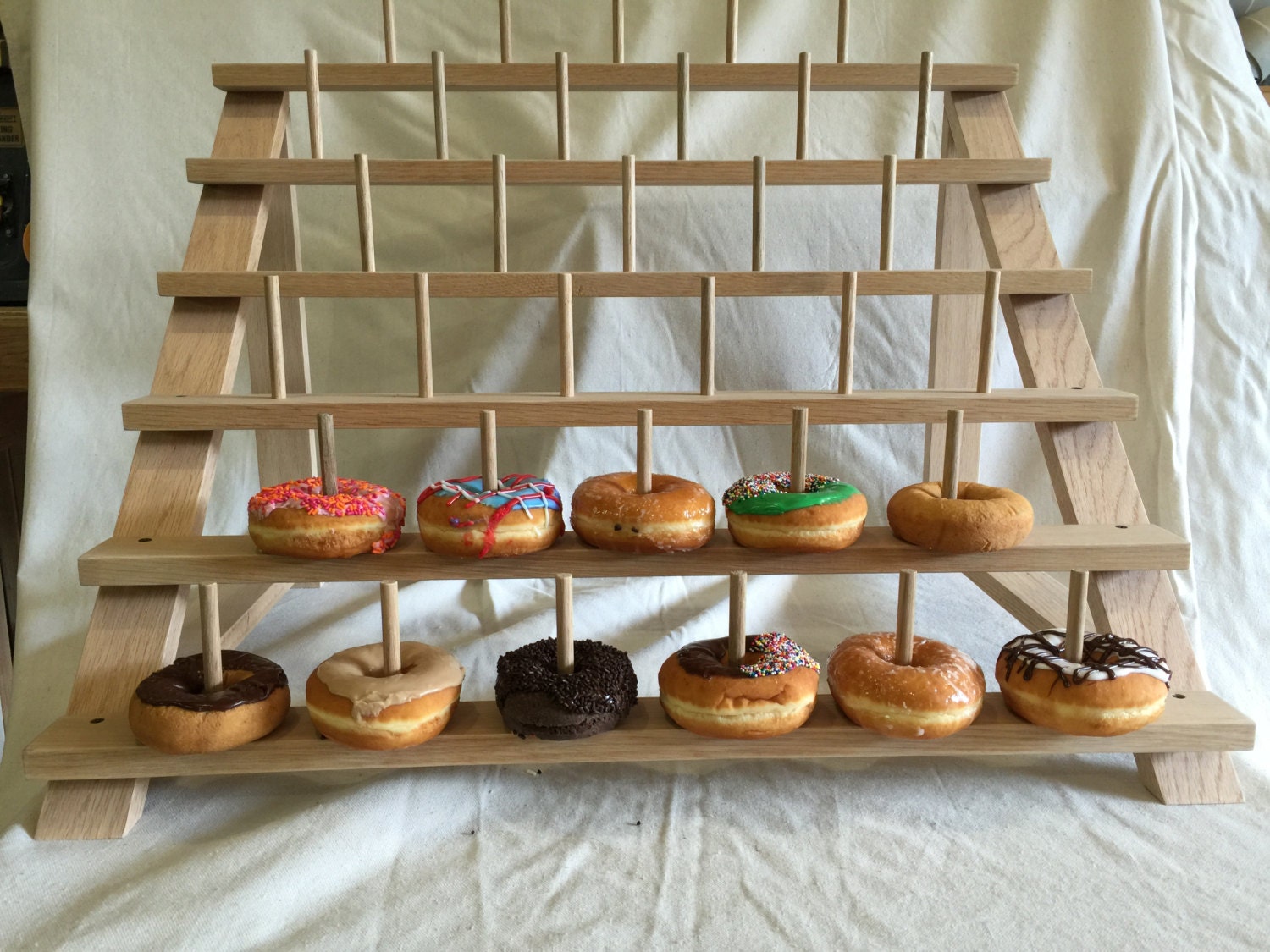 Custom Made Donut Stand. Can be made to hold Cake Pops or Push