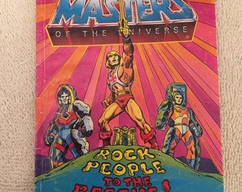 Vintage HE-MAN Masters Of The Universe Mini Comic Book