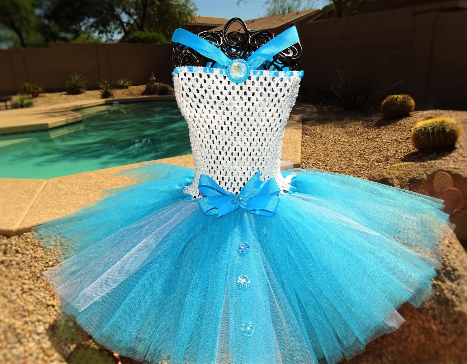 elsa dress tutu