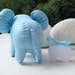 handmade stuffed elephant