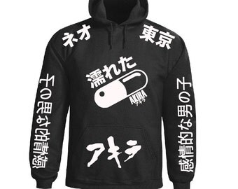 Akira anime inspired Custom by DopePremium Hoodie #4