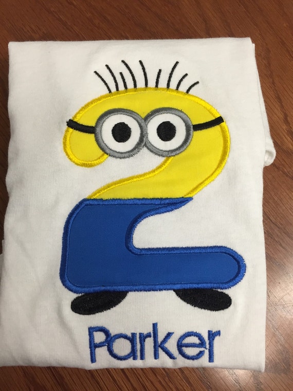 minions happy birthday shirt