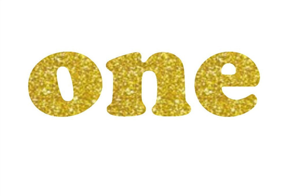 First Birthday Iron On DIY Iron On Glitter Iron On Iron On