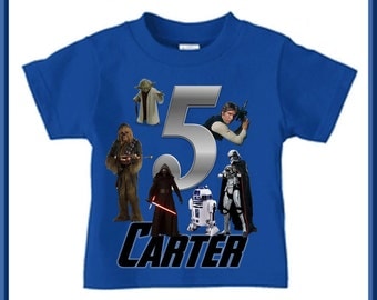 Star Wars Birthday Shirt