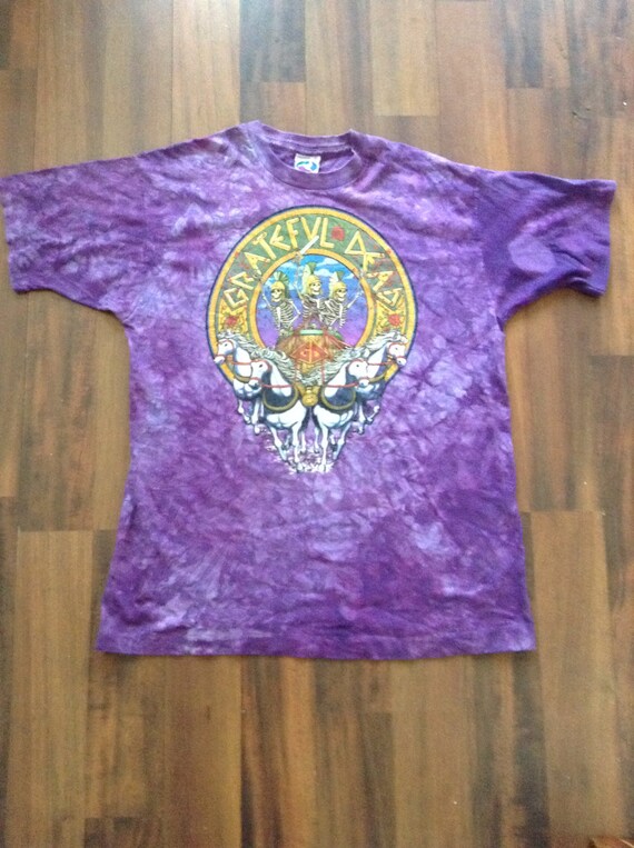 vintage liquid blue grateful dead shirts