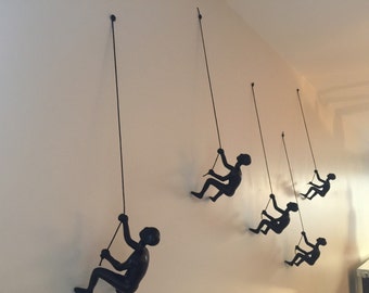 1 piece climbing sculpture wall art gift for home decor interior design man contemporary artwork buy - Contemporary Wall Decor 1 piece climbing sculpture wall art gift for home decor interior design man contemporary artwork buy - Contemporary Wall Decor