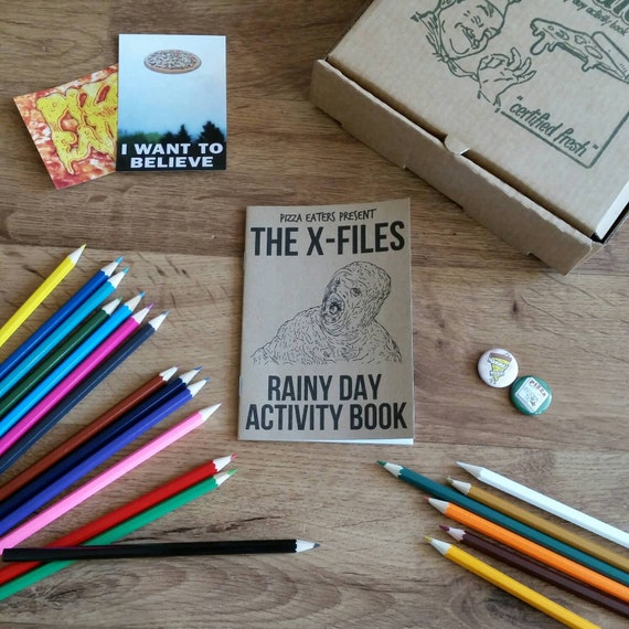 The X-Files Rainy Day Colouring & Activity Book