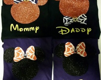 Disney halloween vacation family t-shirts. Halloween party