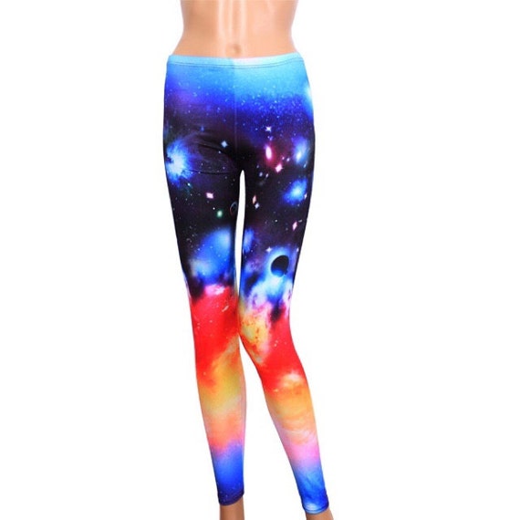 Out of this world Galaxy 3d leggings women by Retrostylediscover