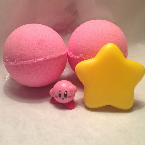PREORDER Kirby Bath Bombs Jolly Rancher Scent by FlowerDuckling