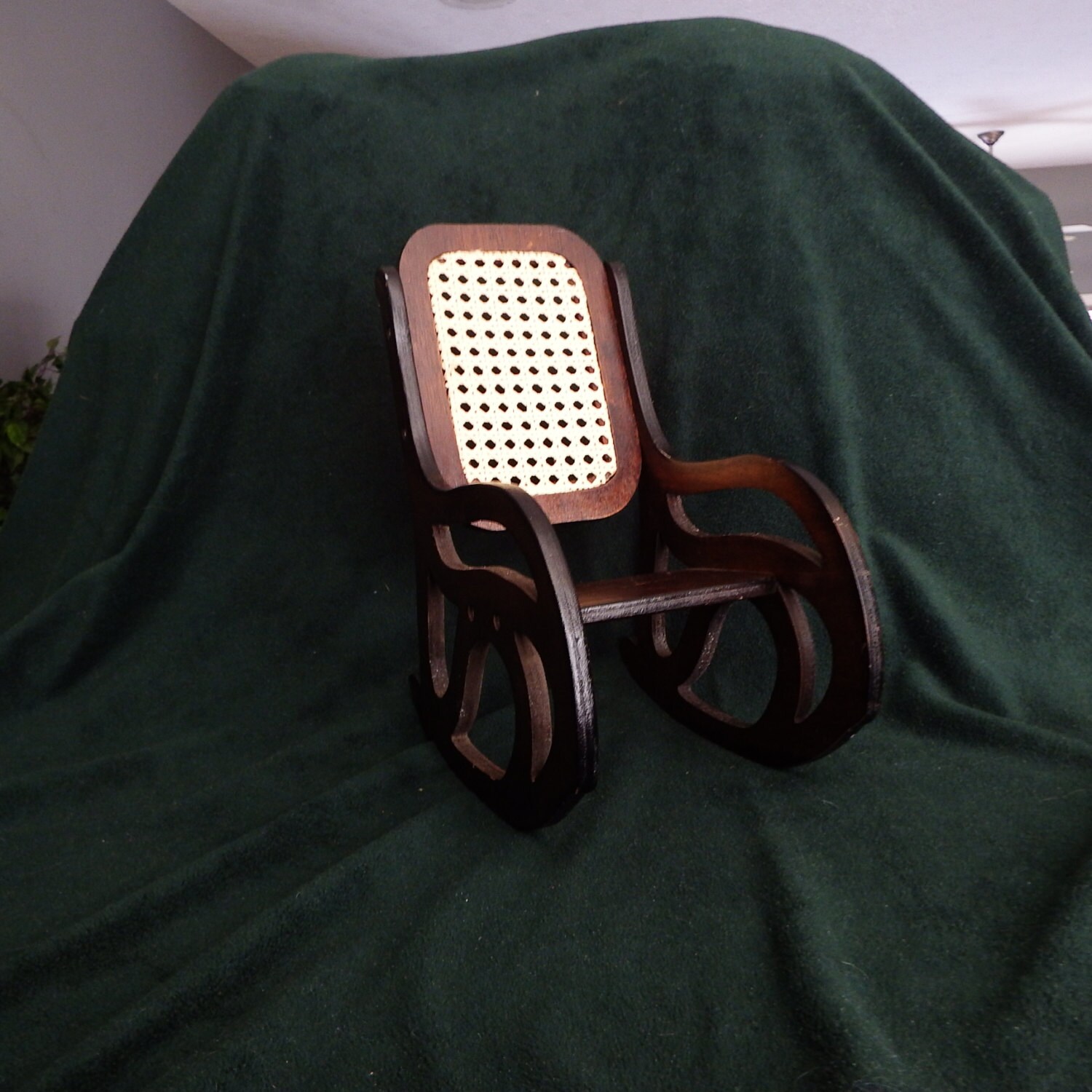 Doll Rocker, Doll Chair, Doll Bentwood Rocker, Doll Furniture, Wood