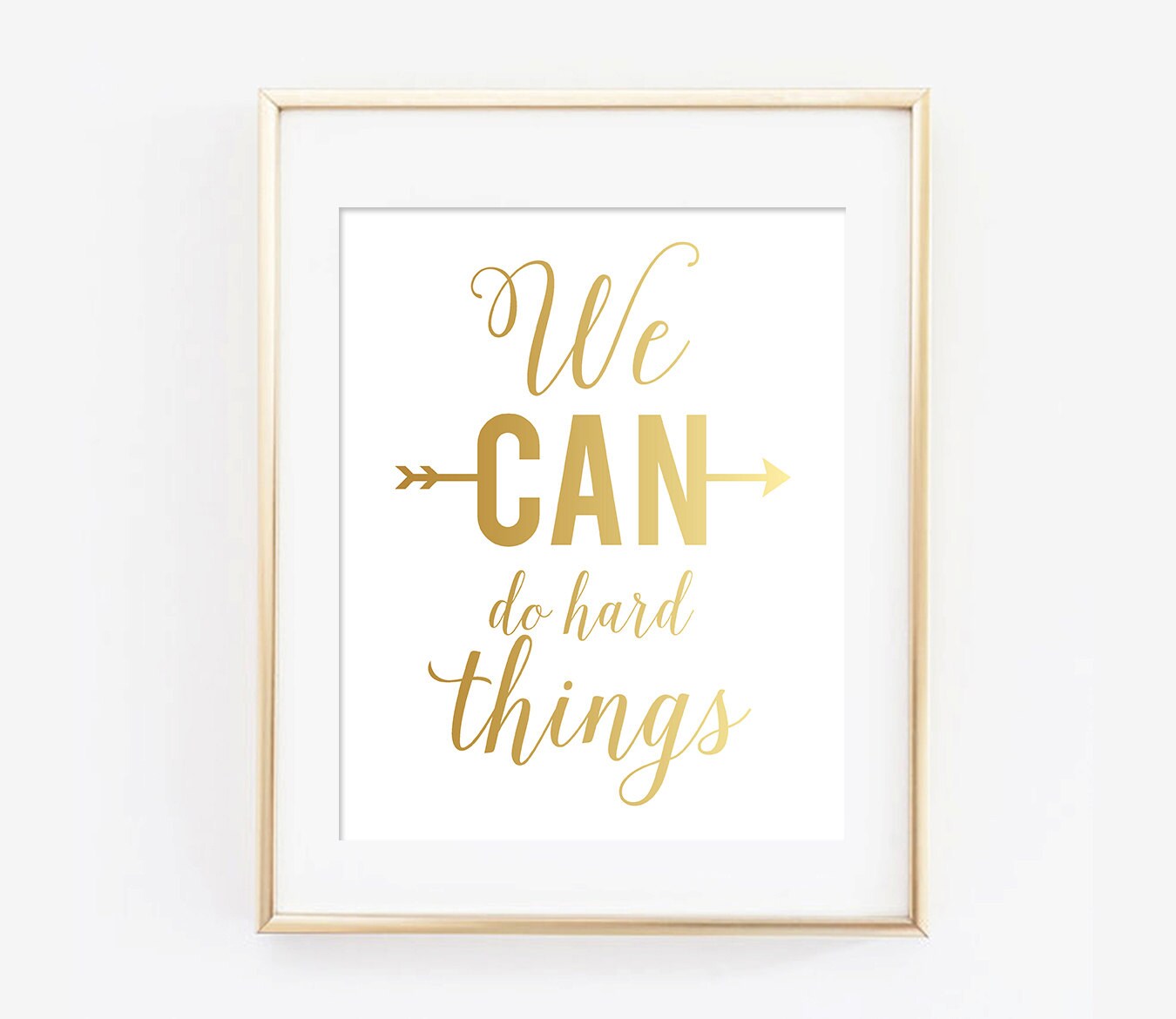 we-can-do-hard-things-lds-quote-digital-printable-faux-gold