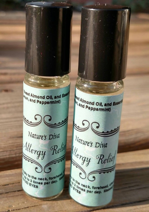 Natural Allergy Relief Essential Oil Blend Allergy Relief Oil