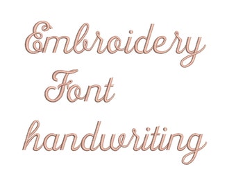 Machine Embroidery Font Designs - Font Letters, Numbers, Symbols Font Alphabet - 0.75, 1 , 1.5 , 2 & 2.5 inch Sizes