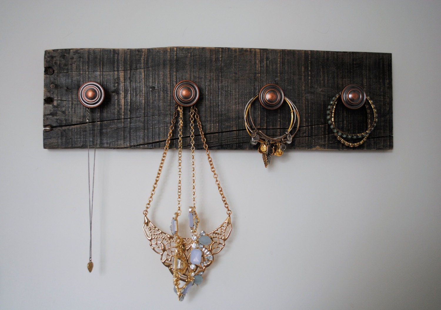 Rustic Jewelry Holder Jewelry Holder Necklace Holder