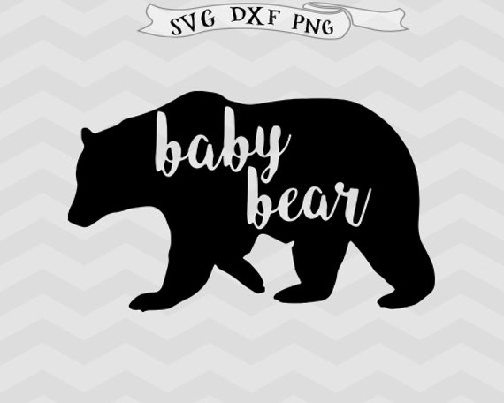 Free Free 291 Silhouette Baby Bear Svg SVG PNG EPS DXF File