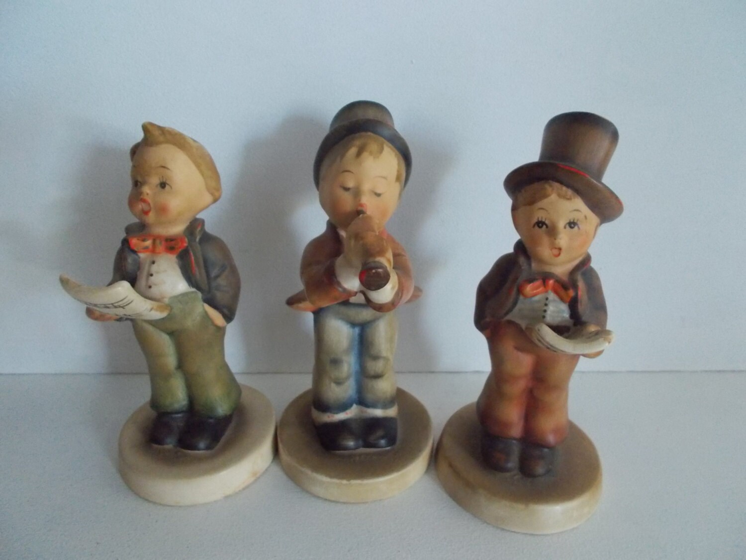 3 Vintage Napco Figurines by BackInTimeTrinkets on Etsy
