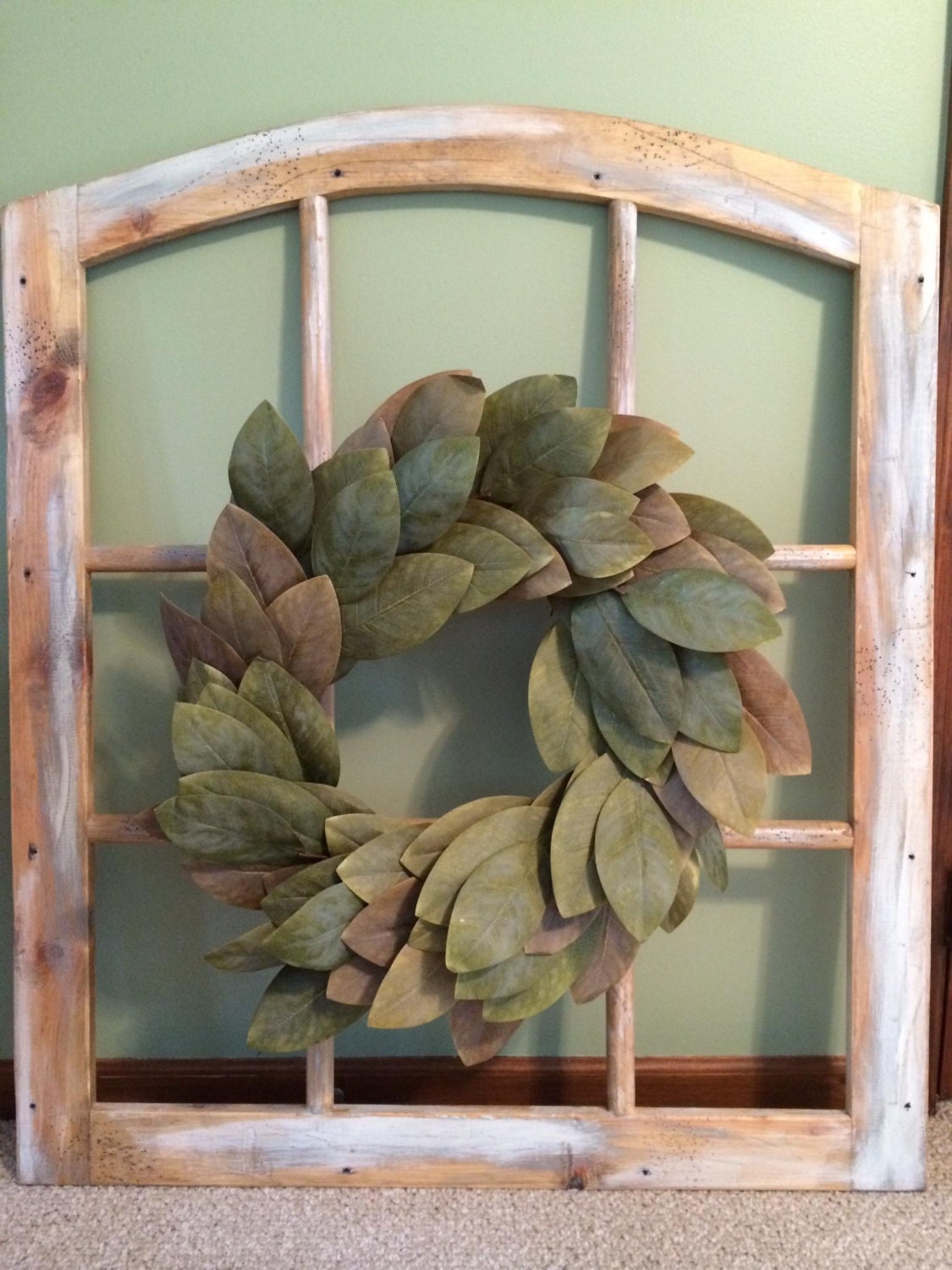 Handmade Decorative Window Frame Medium by WoodTurtleDesigns