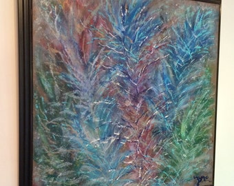 Original acrylic abstract painting, Art, Wall Art, contemporary art, modern wall art.