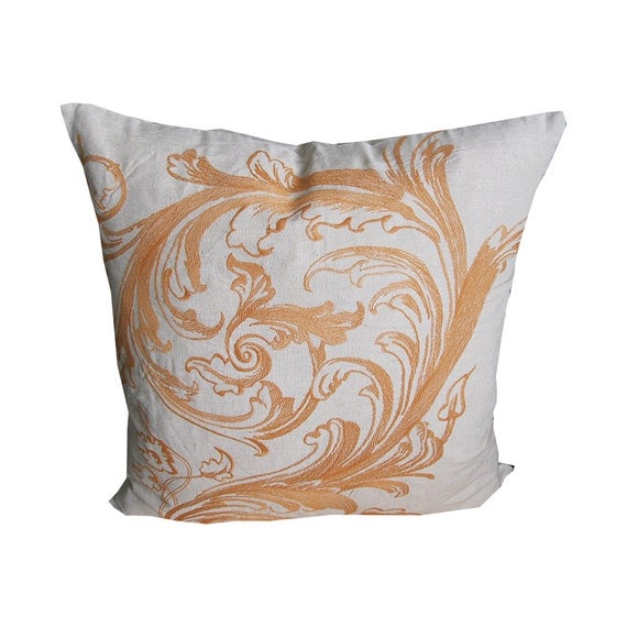 Items similar to Brown Throw Pillows, Sofa Pillows, Blue Toss Pillows, Couch Pillow Covers ...